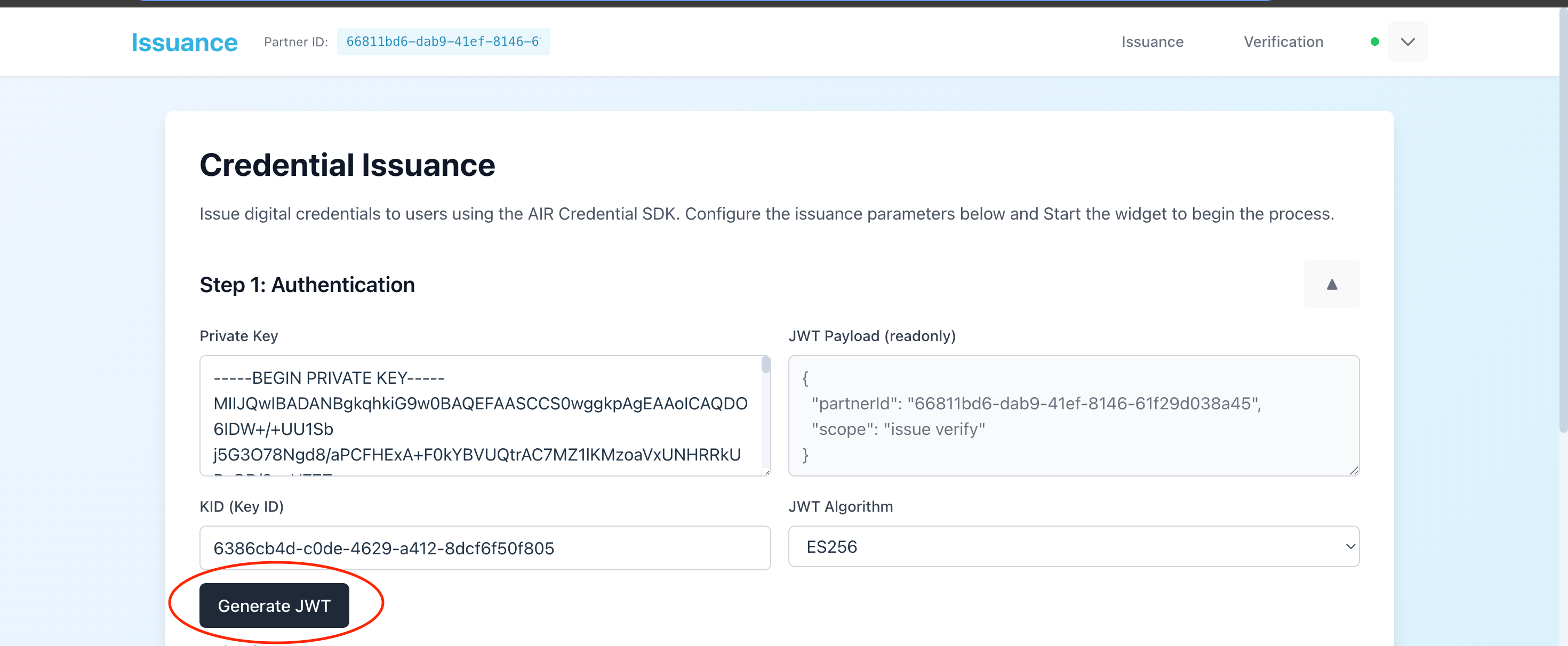 Generate-JWT